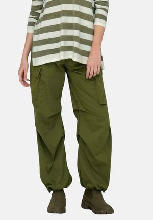 ONLY Pantalones cargo - green