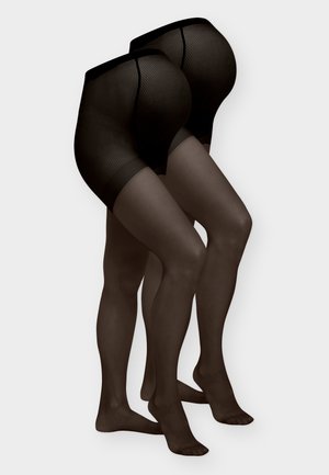 MLMALOU BASIC 2 PACK - Καλσόν - black pack:black