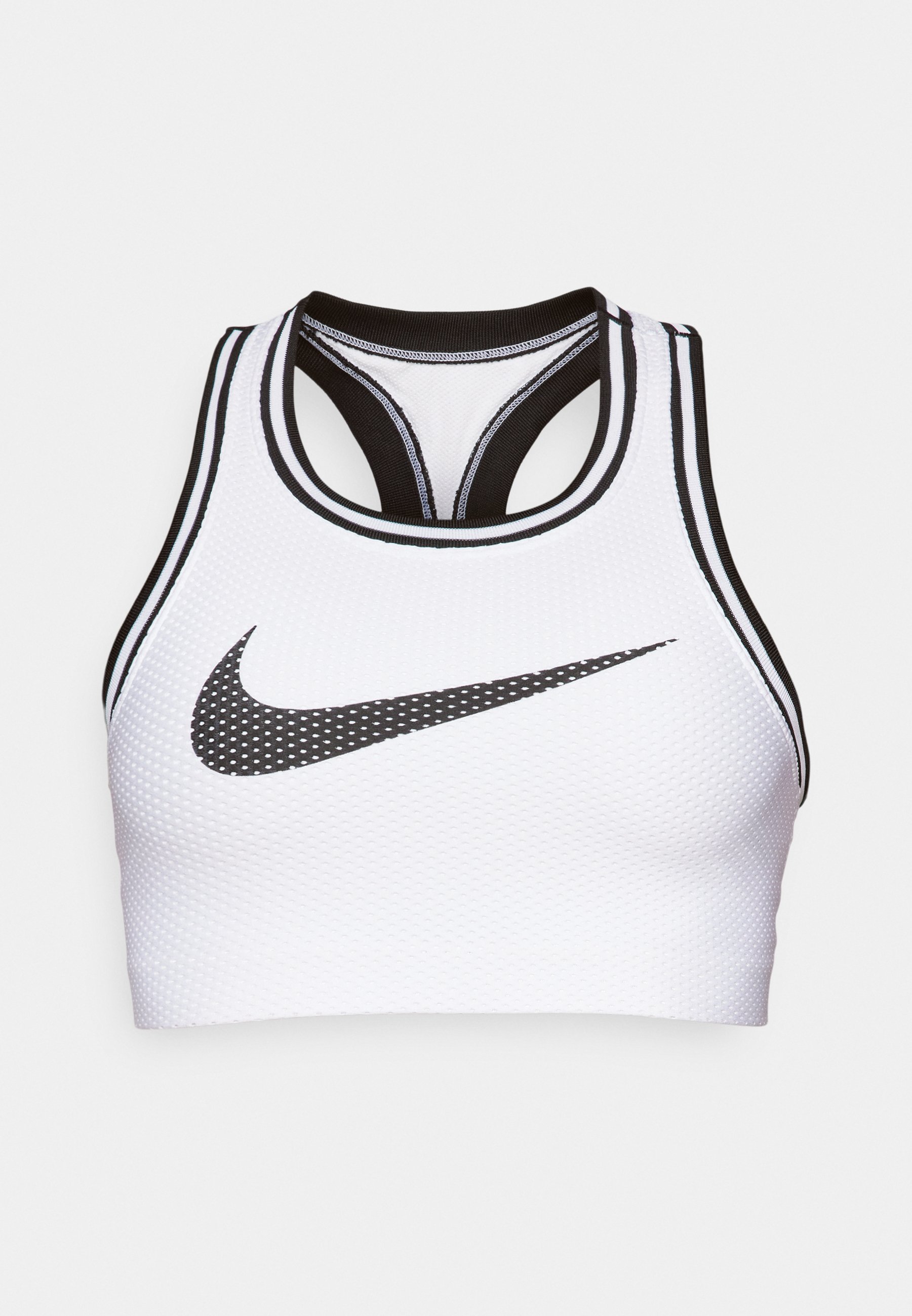 〈 NIKE 〉 CROP TOP BRA ホワイト&ブラック 2枚セット Nike Performance BRA - Light support sports bra - white