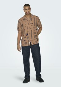 Only & Sons Camicia - coccio fantasia