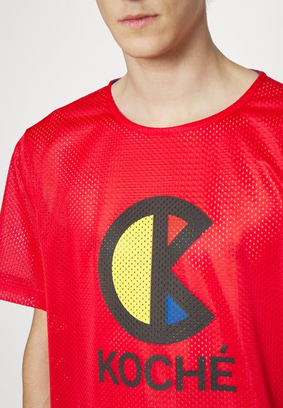 KOCHÉ Μπλουζάκι με στάμπα - red