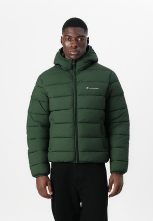 PADDED OUTDOOR JACKET - Chaqueta de invierno - dark green