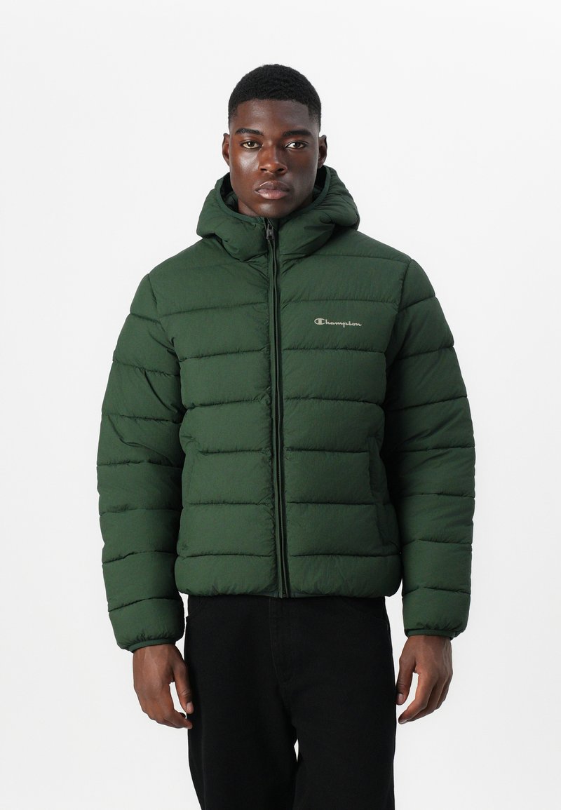 Champion PADDED OUTDOOR JACKET - Zimná bunda - dark green