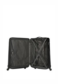 WITTCHEN LARGE SUITCASE WITH LUGGAGE TAG FROM ABS - Valise à roulettes - black