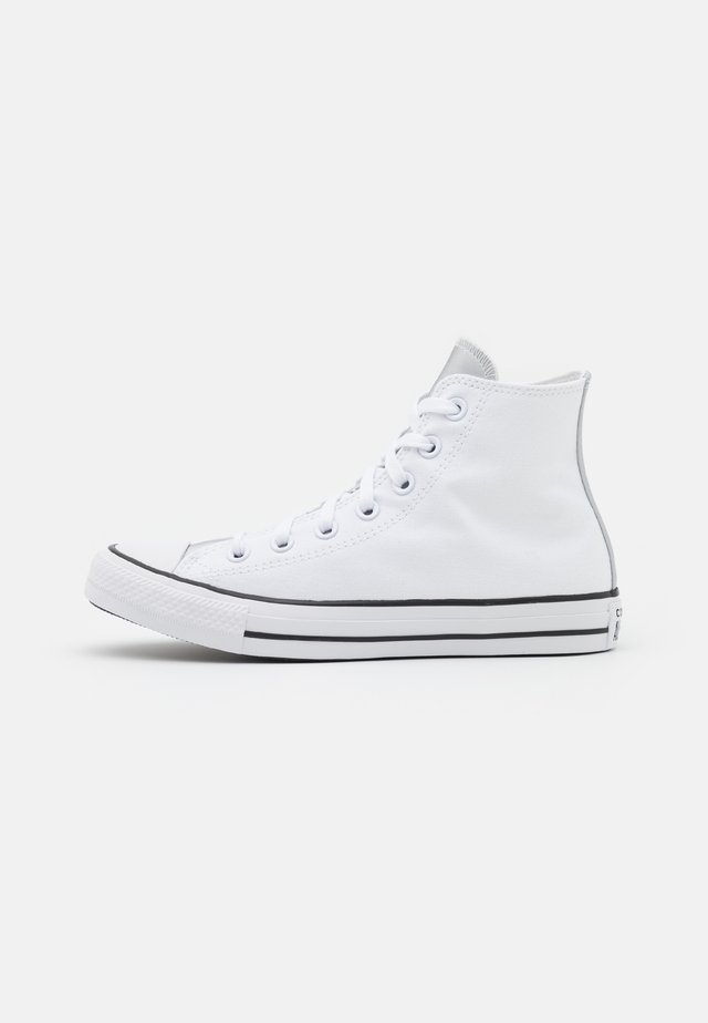 CHUCK TAYLOR ALL STAR MONO METAL - Sneakers hoog - white/pure silver/black