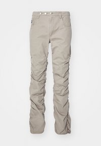 RUCHED TROUSERS - Pantaloni - black