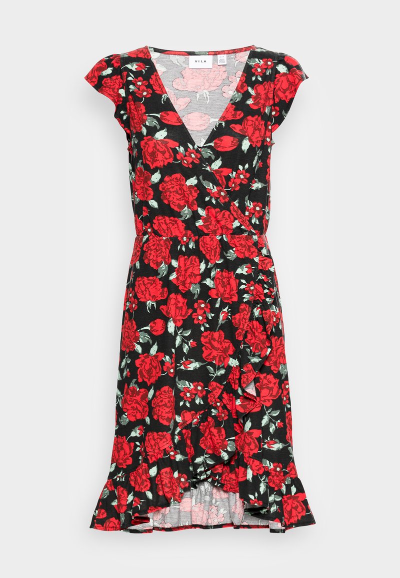 Vila Jerseyjurk zwart Vila Jerseyjurk zwart