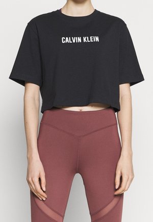 Print T-shirt - black