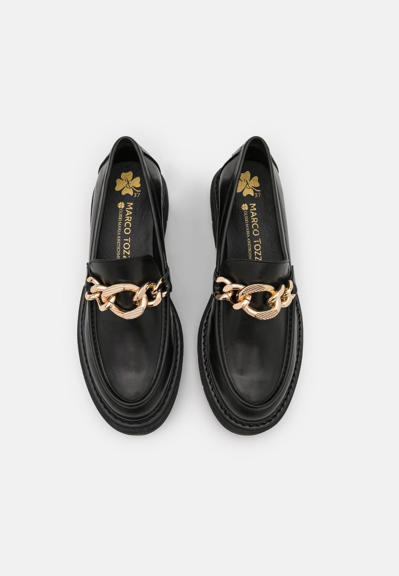 Marco Tozzi BY MARIA KRETSCHMER - Mocasines - brush/negro - Zalando.es