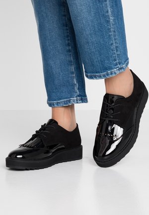 Veterschoenen - black