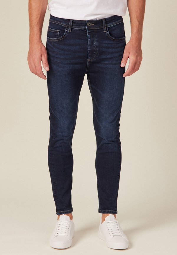 TAPERED MIT 5 TASCHEN - Jeans Skinny Fit - denim brut