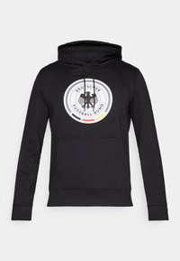 DFB PRIMARY LOGO GRAPHIC HOODIE - National team wear - black