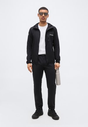 Occasion – Veste Coupe-vent Berghaus Noire Pour Garçon 11-12 Ans, Fermeture éclair Intégrale