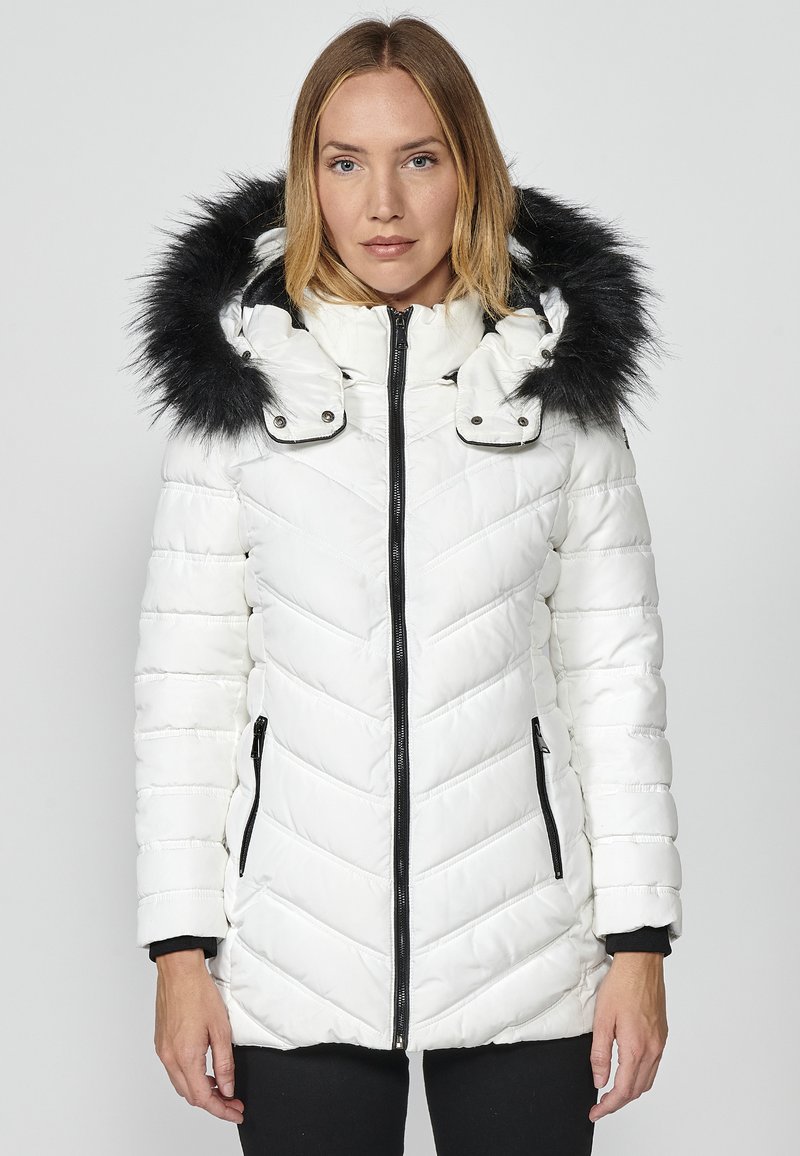 Koroshi PADDED - Téli dzseki - blanco   white
