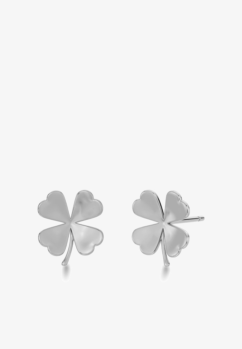 EDBLAD LUCKY CLOVER STUDS - Orecchini - steel