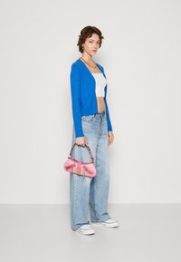 VILA VIRIL - Kardigan - lapis blue/dark melange
