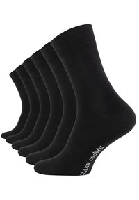 Clark Crown 6 PACK - Calze - schwarz
