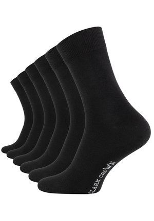 Clark Crown 6 PACK - Calze - schwarz