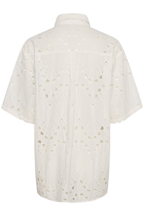 BAYLOR - Button-down blouse - egret3