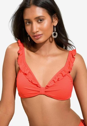 Bikini pezzo sopra - orange coral