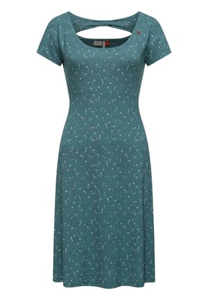 Ragwear SOMMER LUNNGO - Jerseyklänning - dark green