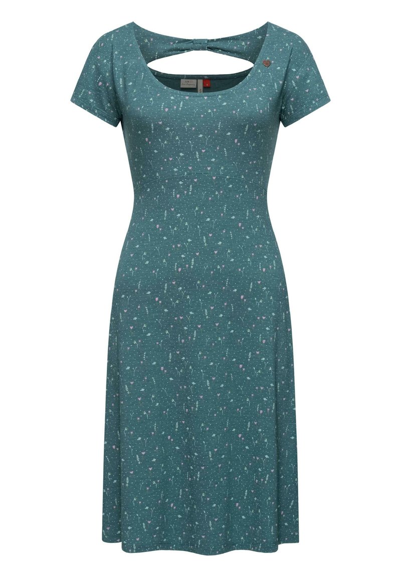 Ragwear - SOMMER LUNNGO - Jerseyklänning - dark green, Förstora