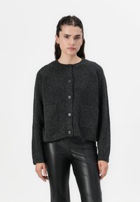 ONLY ONLPIEMONTE CARDIGAN - Vesta na kopčanje - dark grey