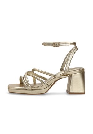 Sandalias - gold-coloured