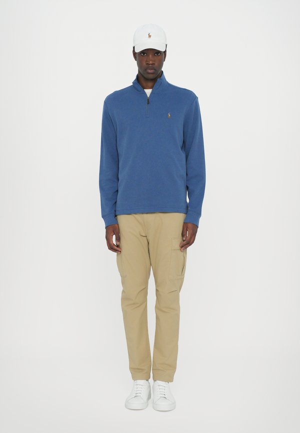 ESTATE RIB QUARTER ZIP PULLOVER - Jumper - old royal4