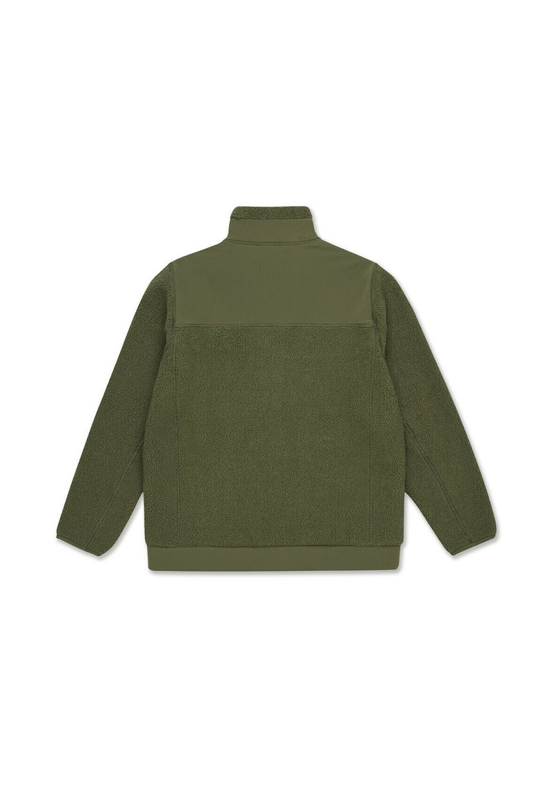 Kapten & Son Teddy Fleece Jacket for Men and Women, Soft Teddy Fleece Jacket in All Black, Sandstone, Forest Green, XS - XL, Lined Pockets with Zip, Adjustable Waistband, Outdoor, Everyday Use