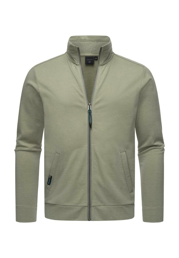 Sweatjacke - dusty olive