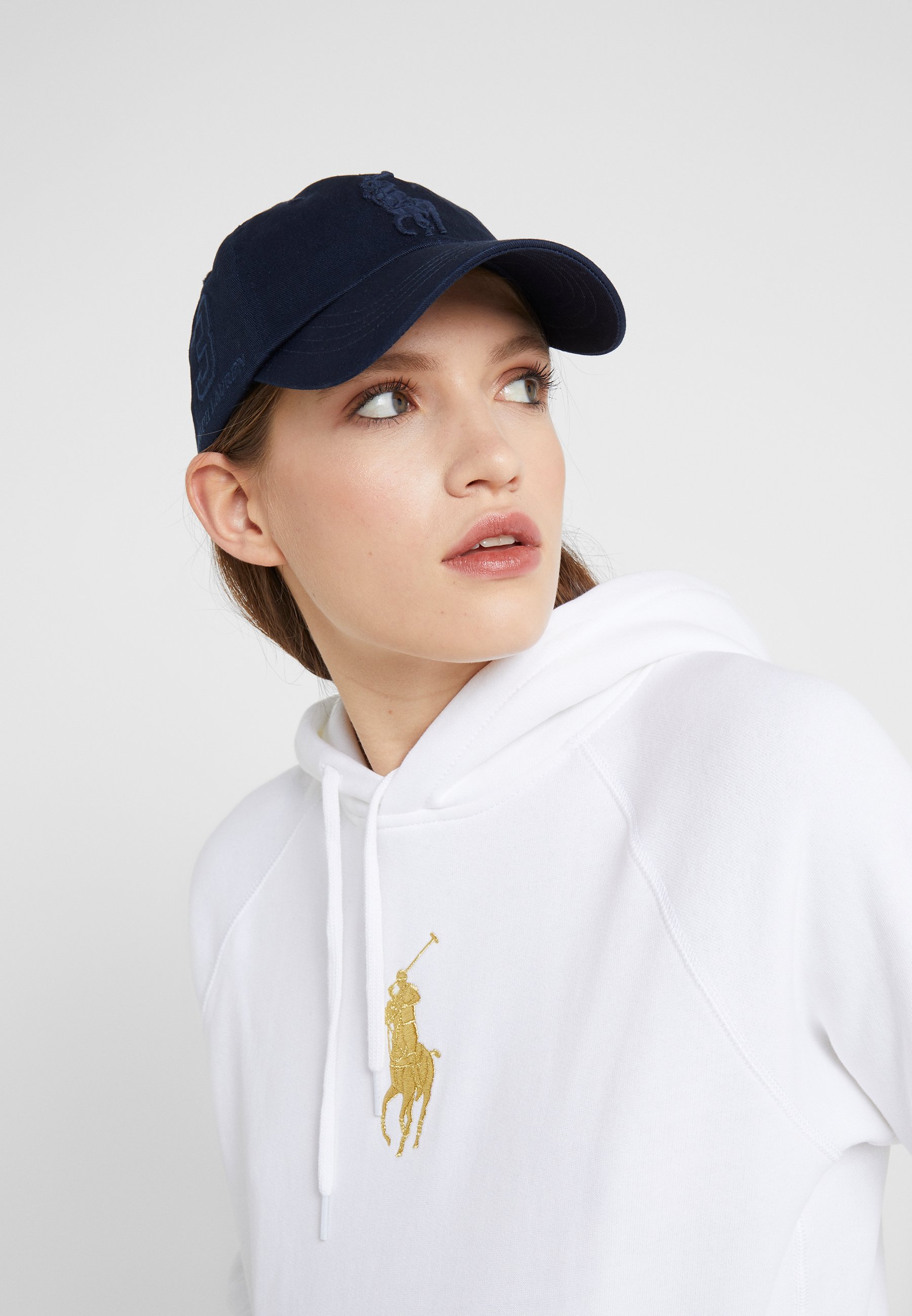 dark blue ralph lauren cap