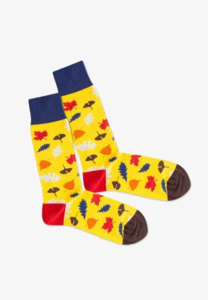 SUNSHINE LEAVES - Socks - multicolor