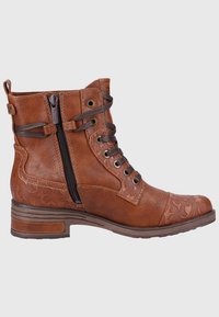 Mustang Lace-up ankle boots - cognac