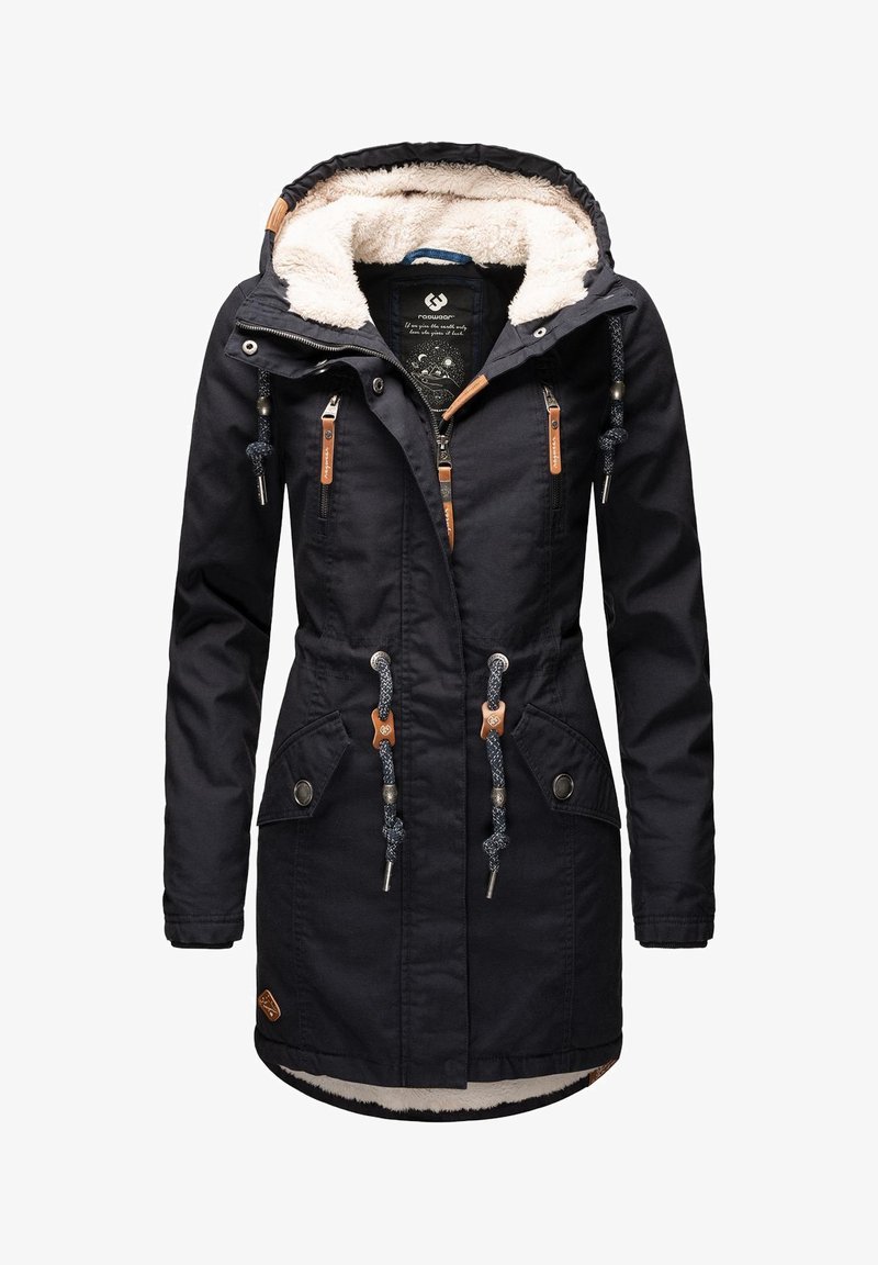 Ragwear ELSIE - Wintermantel - dark blue
