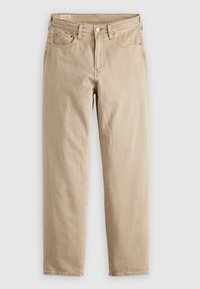 568® LOOSE STRAIGHT - Jean large - vintage khaki gd ltwt linen+ denim