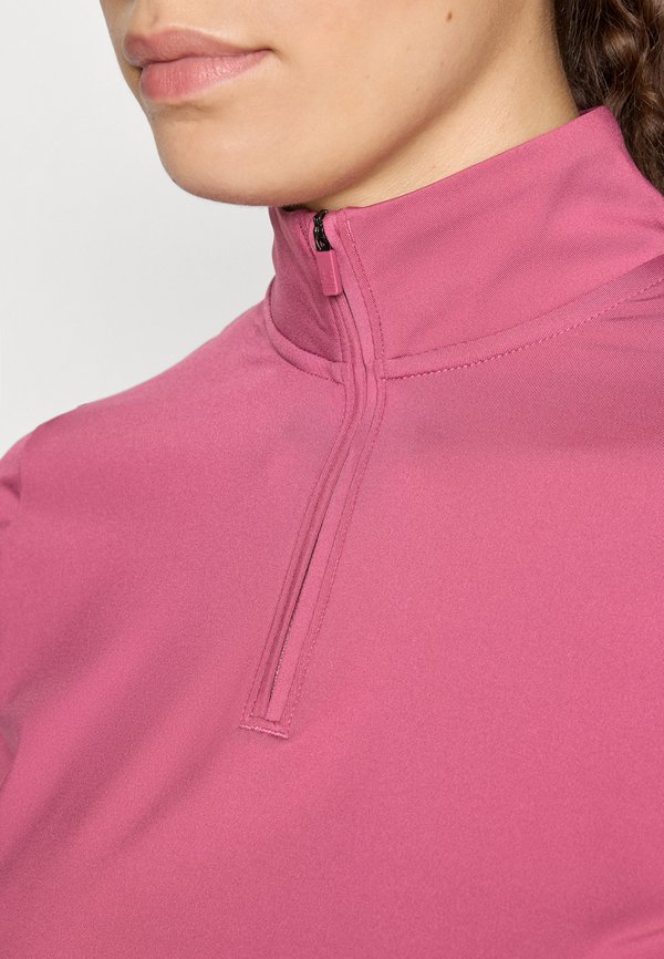 DRIVE 1/4 ZIP - Long sleeved top - fuchsia dusk2