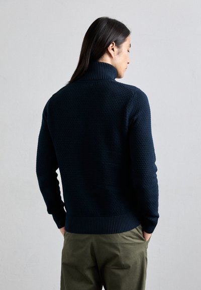 J.LINDEBERG OLIVERO TURTLENECK - Pullover - navy