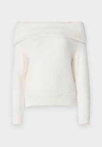 NMHEIDI OFF SHOULDER - Maglione - eggnog