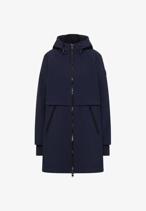 Cecil, SOFTSHELL MANTEL MIT KAPUZE - Parka - dark navy blue