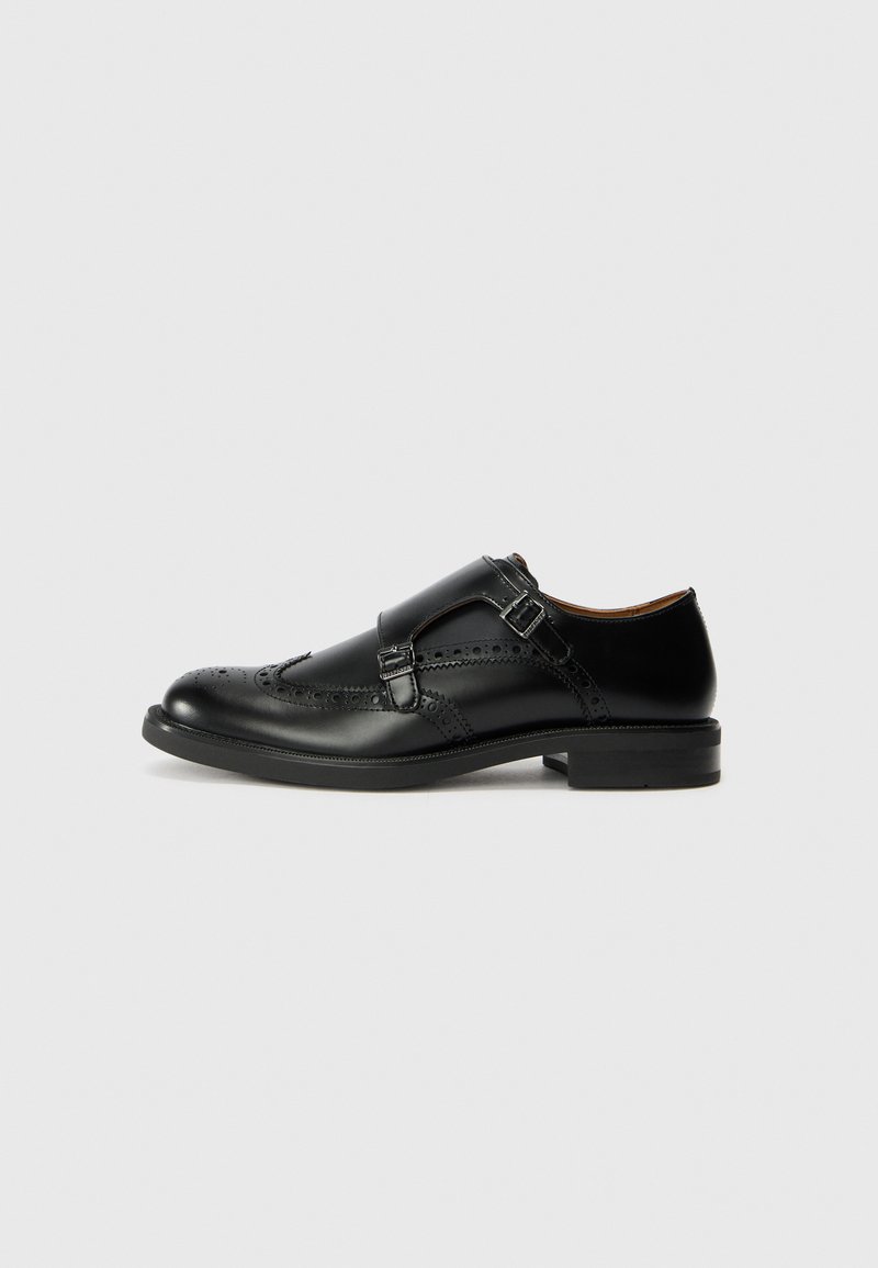 Tommy Hilfiger VOGUE LTH A MONK - Obuća za navlačenje - black