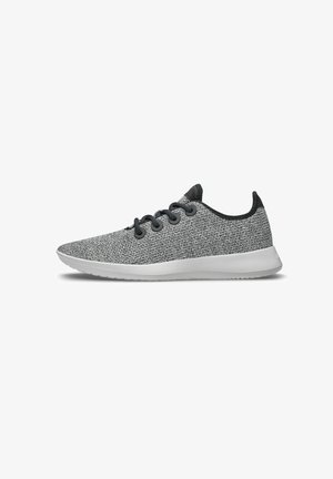 Allbirds TREE RUNNER - Trainers - blizzard natural black
