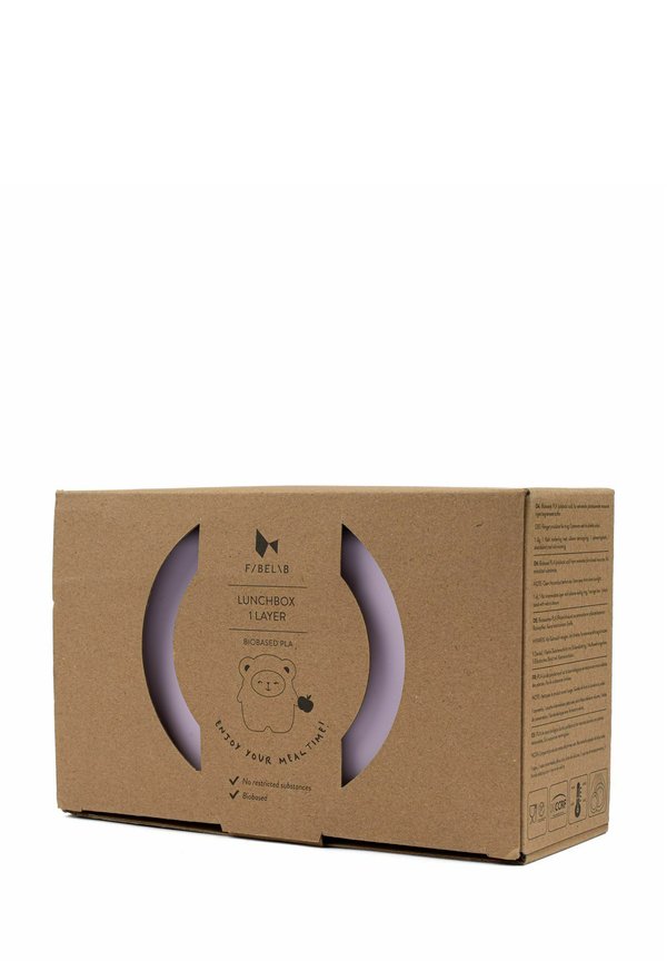 1 LAYER – PLA – Brotdose – lilac