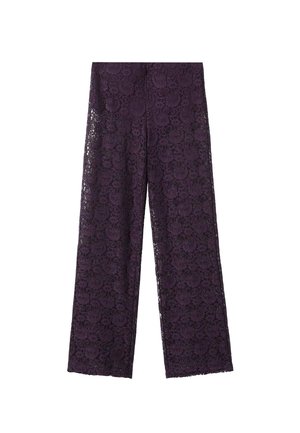 Pantalon classique - lie de vin