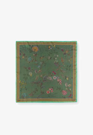 Pip Studio, SCARF BODHI FLOWER UNISEX - Foulard - dark green