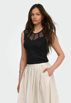 ONLY, TOP ONLEMILIE TOP - Débardeur - black