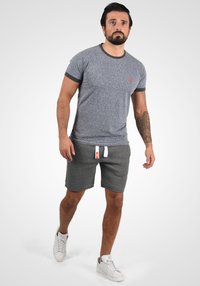 Solid SDBENNSHORTS - Shorts - grey melange