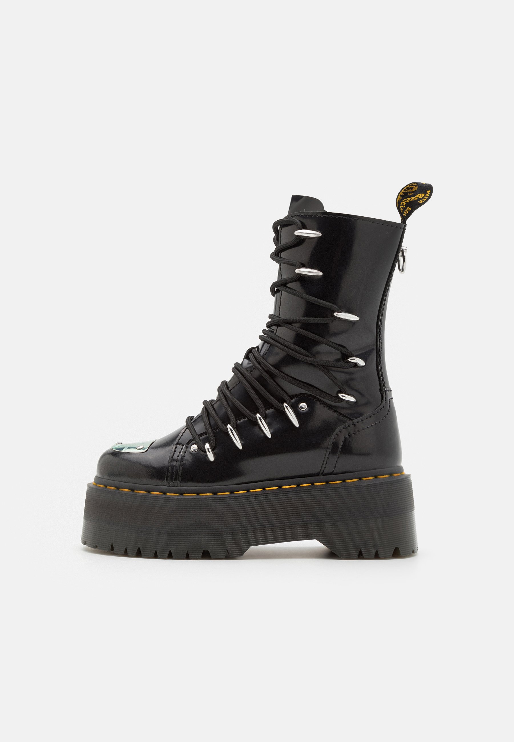 Dr. Martens JADON HI MAX - Schnürstiefelette - black buttero 