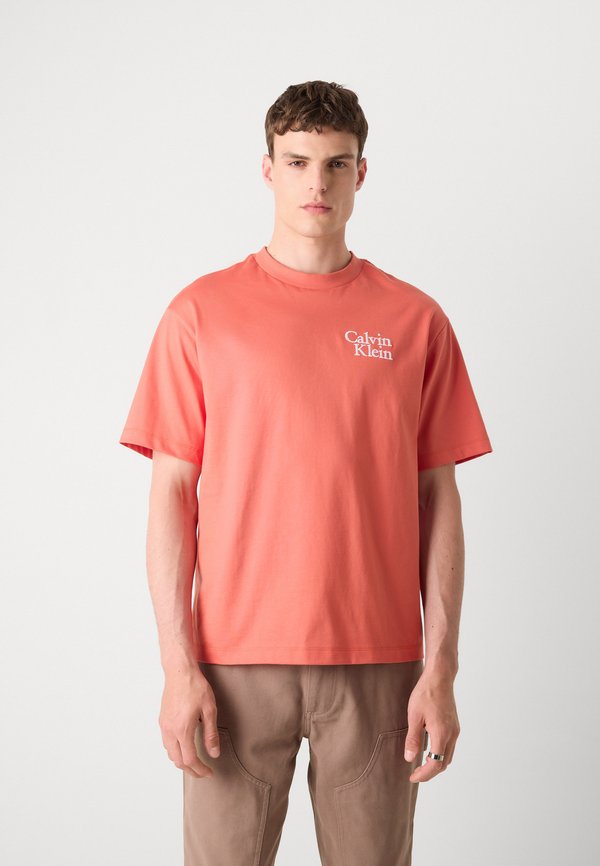 Basic T-shirt - mecca orange3