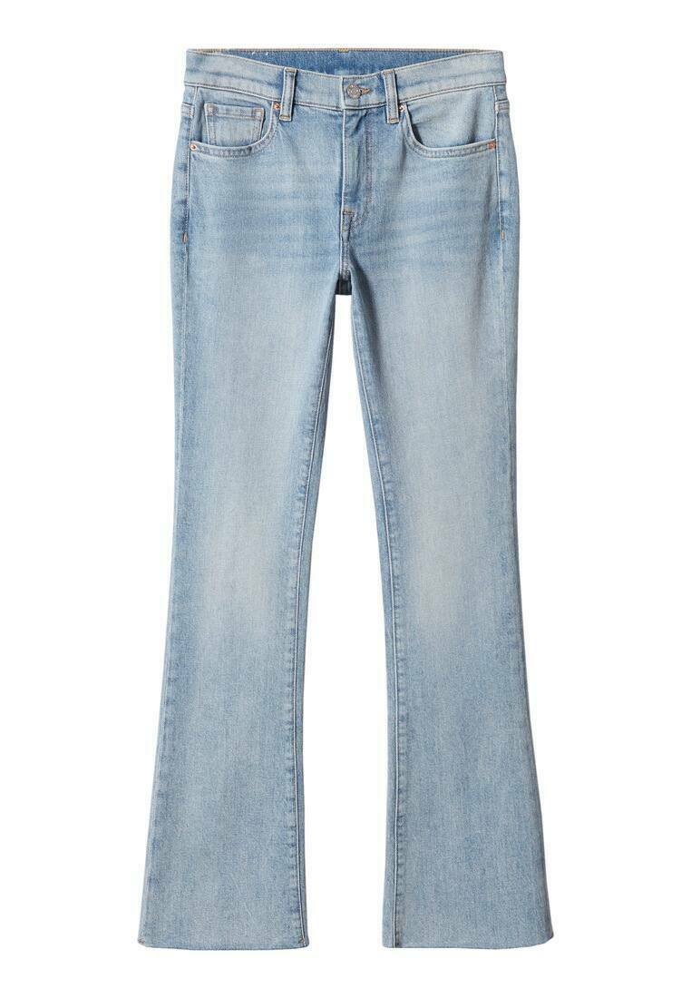 Mango Bootcut jeans lichtblauw
